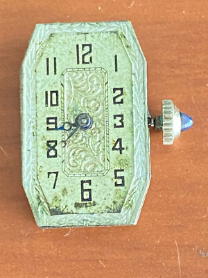 VINTAGE LADIES SWISS CORNAVIN WATCH CO. WRIST WATCH MOVEMENT, RUNNING GOOD