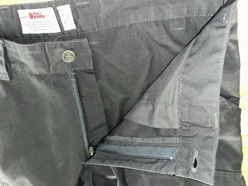Pantaloni Fjallraven Uomo Taglia 30 (32” x 31”) Vidda Pro Grigio Scuro G-1000 EUC - Foto 11 di 16