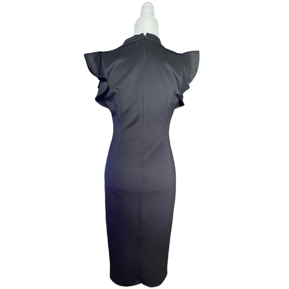 satin plunge midi dress ASOS Design - Bridesmaids Satin Plunge Neckline Dropped Waist Midi Dress - Women - Polyester - 0 US