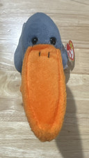 1996 TY SCOOP STYLE 4107 D.O.B. 7-1-96 RARE WITH ERRORS ON TAGS P.V.C. PELLETS