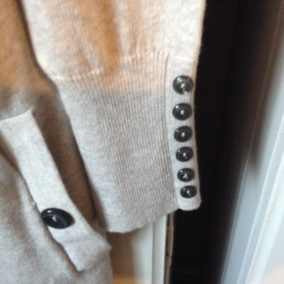 Lovely Ladies NWT WALLIS Grey Open Cardigan Size 12-14 (M) - Image 2 of 4
