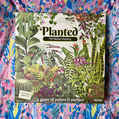   PLANTED   Board Game   Played 1x   Bright, Fun Strategy Game!