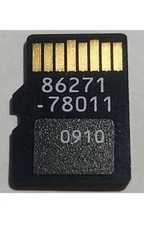  LEXUS NAVIGATION SYSTEM MICRO SD NAVIGATION CARD MAP 86271-78011 OEM