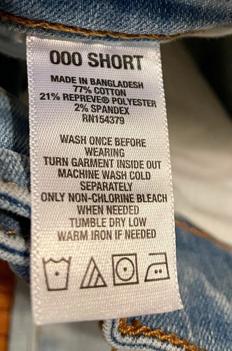2 Pr Aeropostale Girl's Jegging Denim Pants - Size 000 Short Black Distressed - Picture 9 of 10