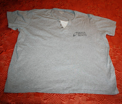 IDENTIC MAN -T-Shirt grau-weiß Basic XXL