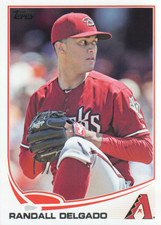 2013 Topps Update Baseball Card #US167 Randall Delgado