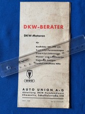 Broschüre DKW Berater Autounion Chemnitz Old...