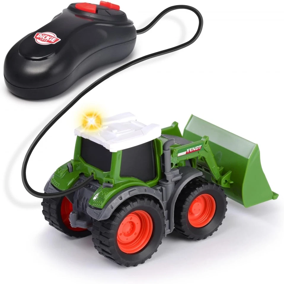 - Trattore Giocattolo Fendt (14 Cm) Con Telecomando via Cavo per Bambini Dai 3 A - Immagine 2 di 4