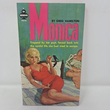 Monica Greg Hamilton Midwood F314 Vintage Pulp Sleaze 1963 Paperback