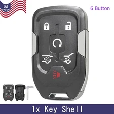 Remote Key Fob Shell Case Cover For 2015 2016 2017 2018 2019 2020 Chevy Suburban