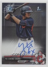 2017 Bowman Chrome Prospect Auto Yu Chang Yu-Cheng Chang #CPA-YCC Auto c8a