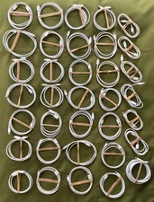 Lot 35 Apple USB-C to Lightning Cables White 1 2 Meter OEM iPhone iPad