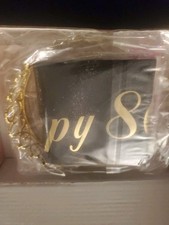 80th Birthday Gifts for Women, Including 80th Birthday Crown/Tiara, Sash, Candle