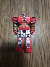 Bandai Power Rangers Zeo Red BattleZord 1-2 Punching Action 1996 5"