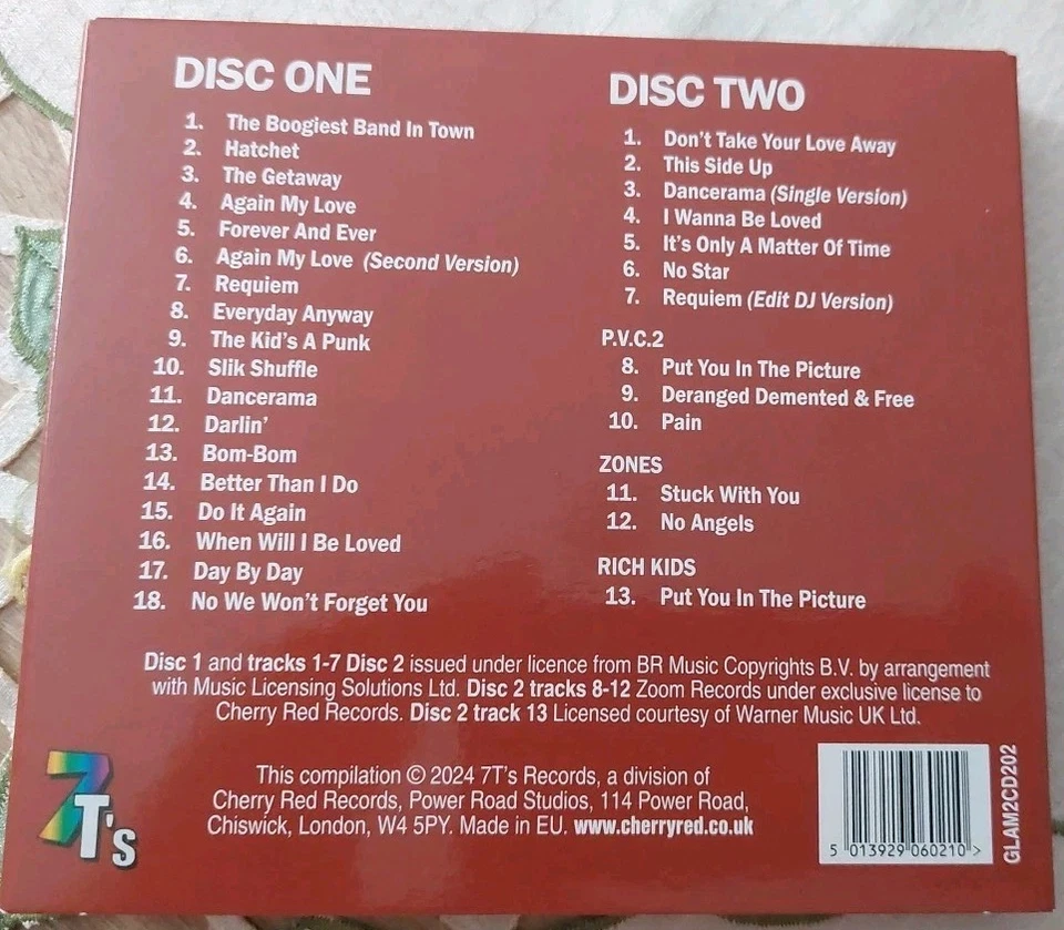 Slik☆The Complete Slik Collection☆Midge Ure☆2CDs☆Glamrock ☆ - Bild 4 von 4