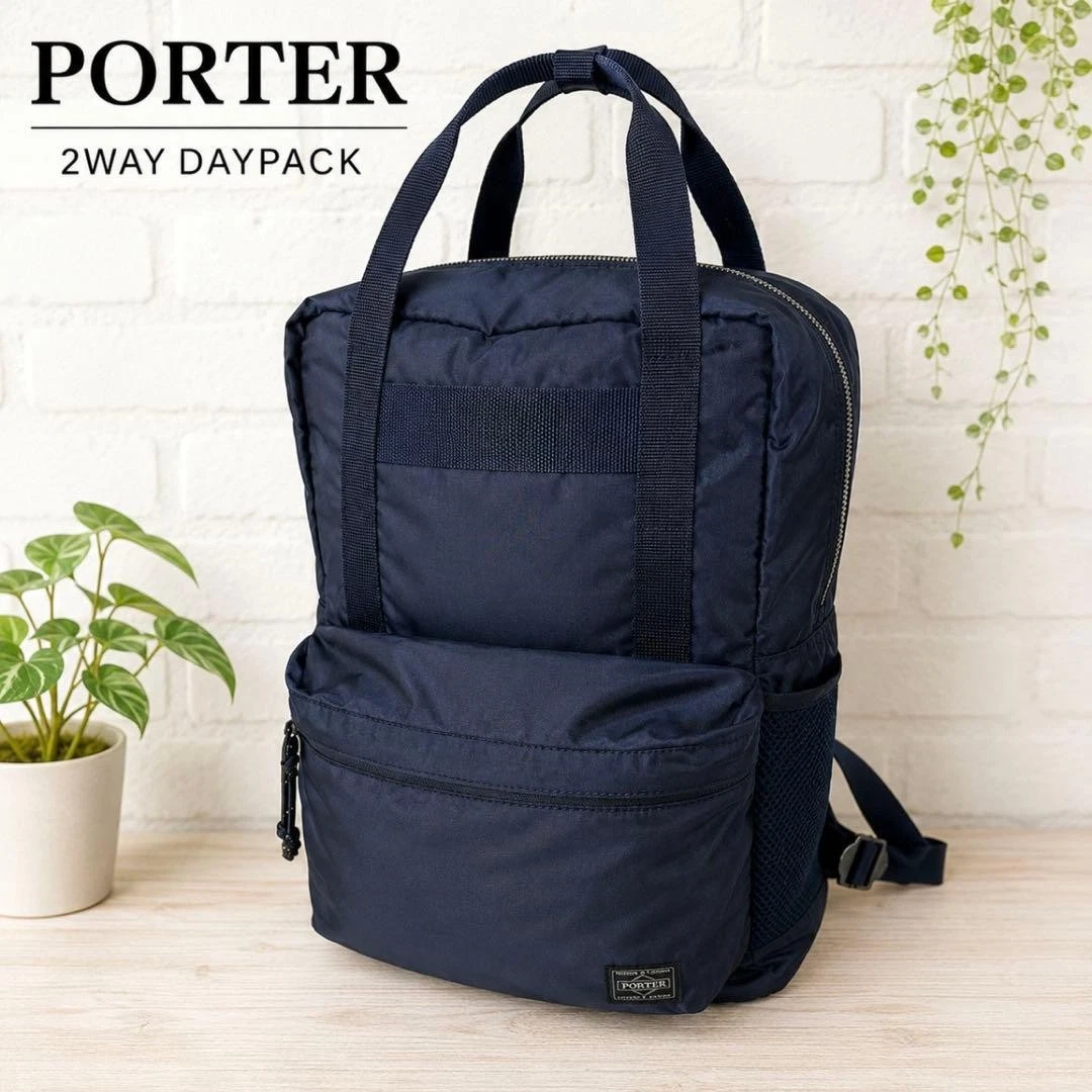 Porter 蓝色男背包| eBay