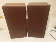 KEF England CARINA II Bookshelf Speakers Vintage Rare Audiophile