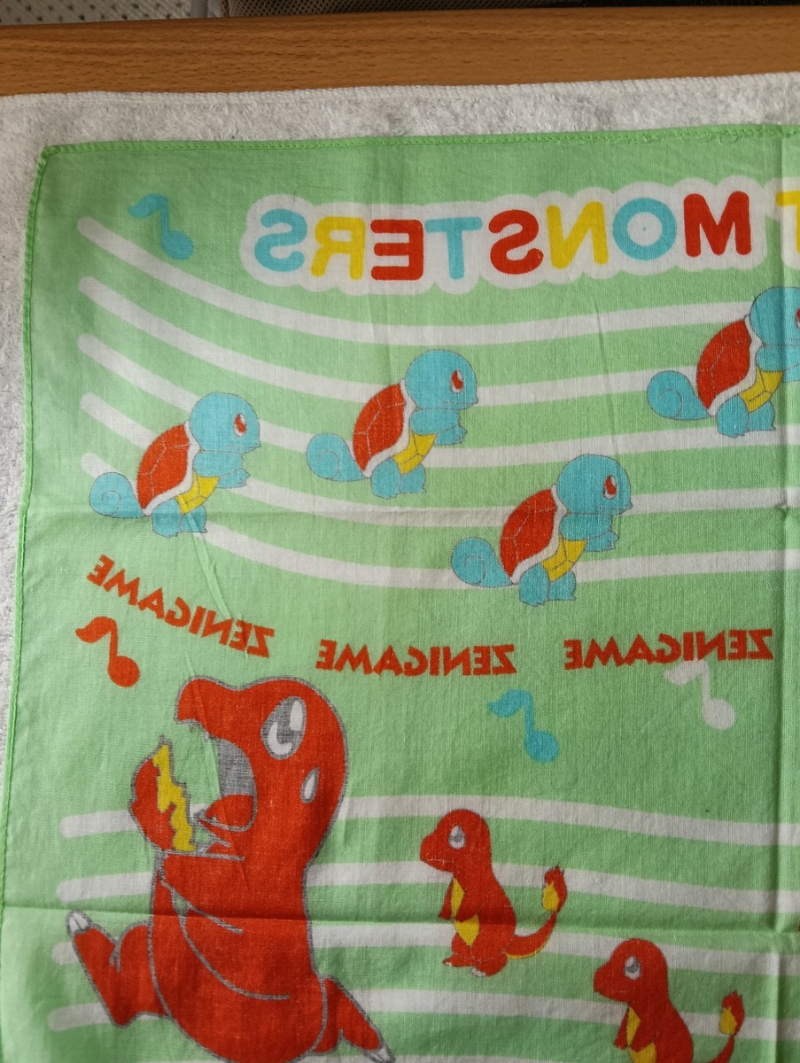 Charmander Pokemon Bandana Handkerchief Banpresto 1998 Japanese