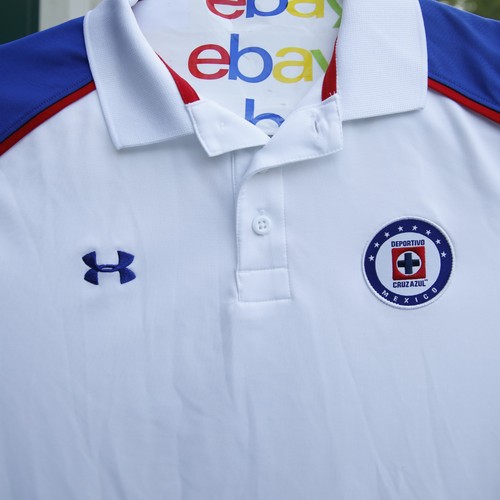 UNDER ARMOUR CRUZ AZUL HEAT GEAR MEXICO SOCCER FUTBOL SIZE M - Bild 5 von 7