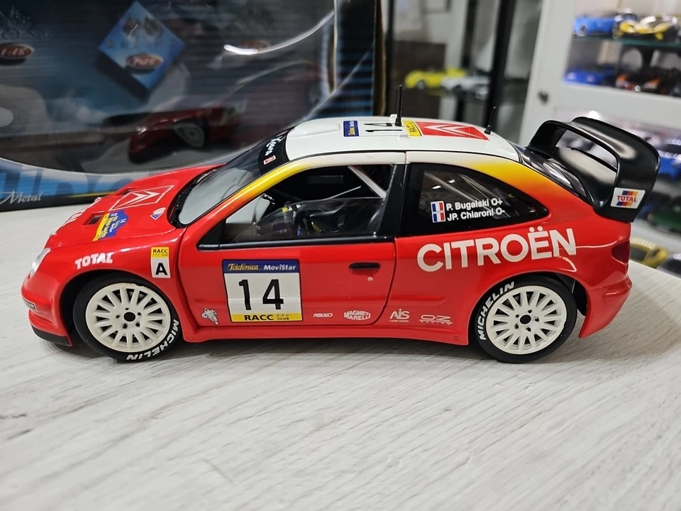 Citroën Xsara T4 WRC 2001 Rallye Catalunya-Costa Brava #14 P. Bugalski  1:18... - Immagine 2 di 4