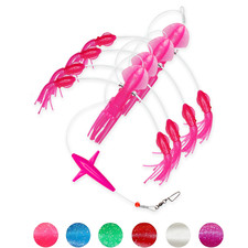 VIKETECH Margherita Catena Pesca Calamari Teaser Offshore Flippy Floppy Trolling Teaser