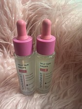 2x Tanologist Self Tan Tanning Drops Face Body 1oz 30ml Light