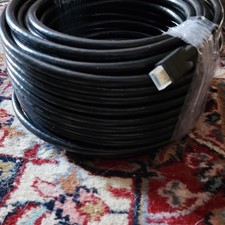 100' HDMI Cable Black HDMI Standard Male to HDMI Standard Male 1:1 