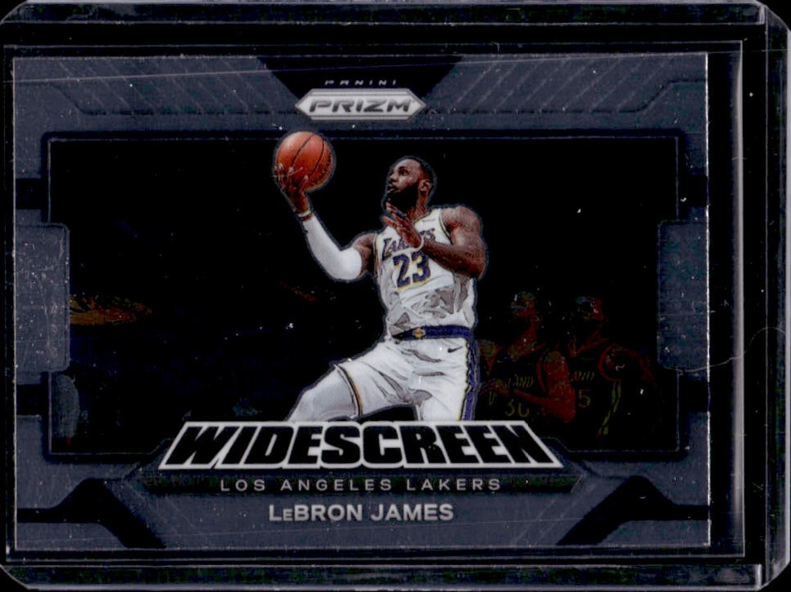 2021-22 Panini Prizm LeBron James Widescreen #10 Lakers
