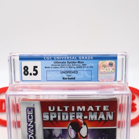 MARVEL Game Boy Advance GBA ULTIMATE SPIDER-MAN / SPIDERMAN -CGC GRADED 8.5 NEW!