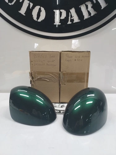 MINI Cooper Power Fold Mirror Pair Caps OEM BRGII 07-15 R5X