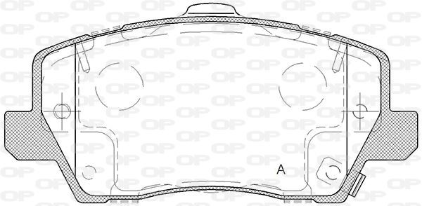 Plaquettes de frein Kia Picanto 3 essence GPL kit de freinage avant 1.0 1.2