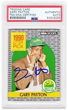 Gary Payton Rookie Cards and Autographed Memorabilia Guide 48