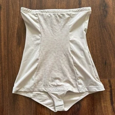 Assets Red Hot Label Spanx Sleek Slimmers Cheetah Body Tunic XL Shapewear Nude