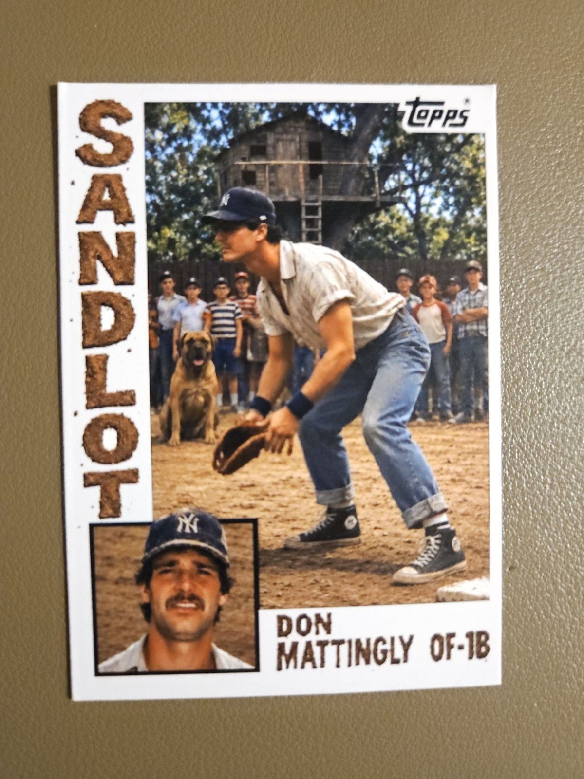Don Mattingly Custom Card - Sandlot