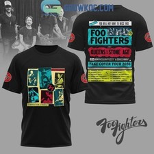 Foo Fighters Take Cover Tour 2026 T-Shirt
