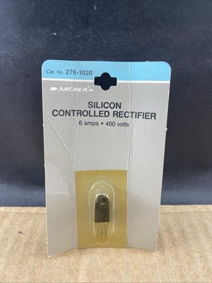 Archer Silicon Controlled Rectifier 6 Amps, 400 Volts 276-1020