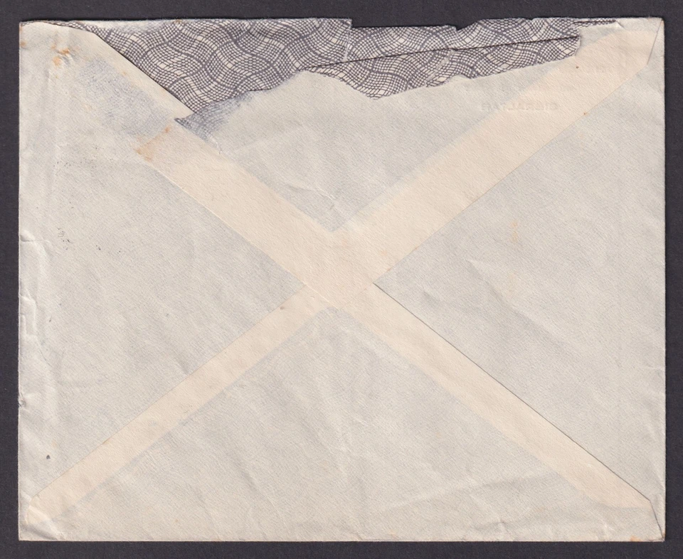 GIBRALTAR 1935, Cubierta de correo aéreo a Londres Reino Unido Foto 3 de 3