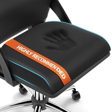 TranquilRelax Large Seat Cushion Soft Foam Cushion for Long X-Large, Black