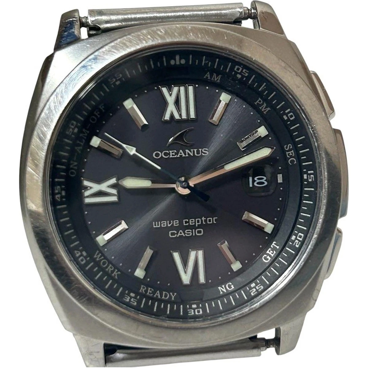 Casio Oceanus OCW-110TLJ Titanio Radio Control Solar Reloj Pulsera Metal
