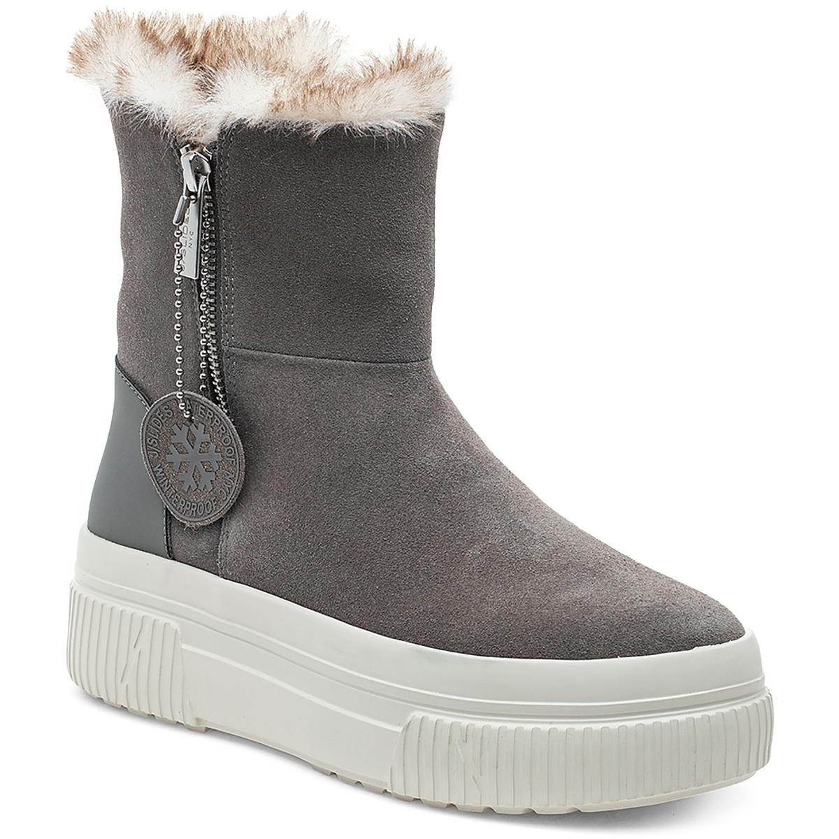 JSlides Женские ботинки Wally WP серого цвета до середины икры Boots 6 Medium BM BHFO 7605 7490₽
