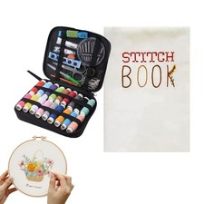 Embroidery Sewing Book Beginners Instructions Stitches Book For DIY Sewing Kit