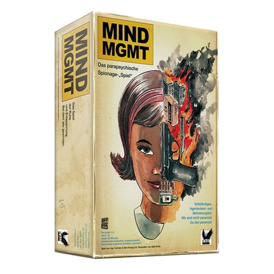 Mind MGMT (DE), Detektiv- und Spionagespiel, Brettspiel, Corax Games