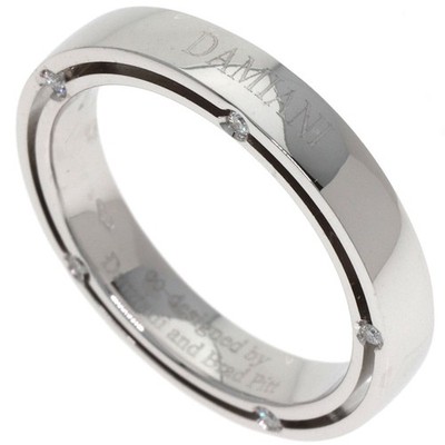 Damiani  D-Side Diamond Ring K18 White Gold  Ladies [Used]