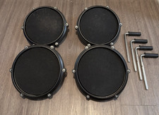 TESTED - Lot of 4 - Alesis 8" Single-Zone Mesh Drum Pad