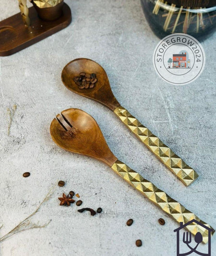 Wooden Salad Server