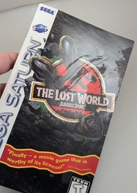 Sega Saturn Lot 5 Games Jurassic Park Lost World NBA Action NHL WSB 98 Complete