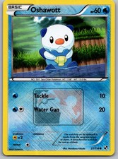 Oshawott 27/114 Common Black & White Pokemon Near Mint