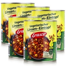 Erasco vegetarischer Linsen-Eintopf 800g Fert...