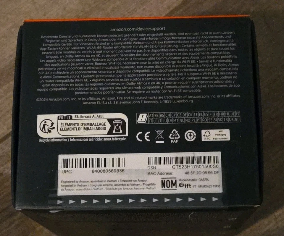 Amazon Fire TV Cube # WIFI6E 4K HDR # NEU & VERSIEGELT # - Bild 4 von 4