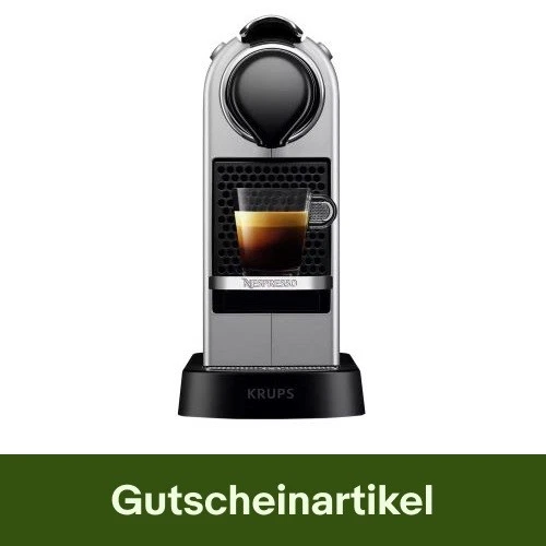 Krups XN741B Nespresso CitiZ Kapselmaschine Kaffeemaschine Kaffeautomat Silber